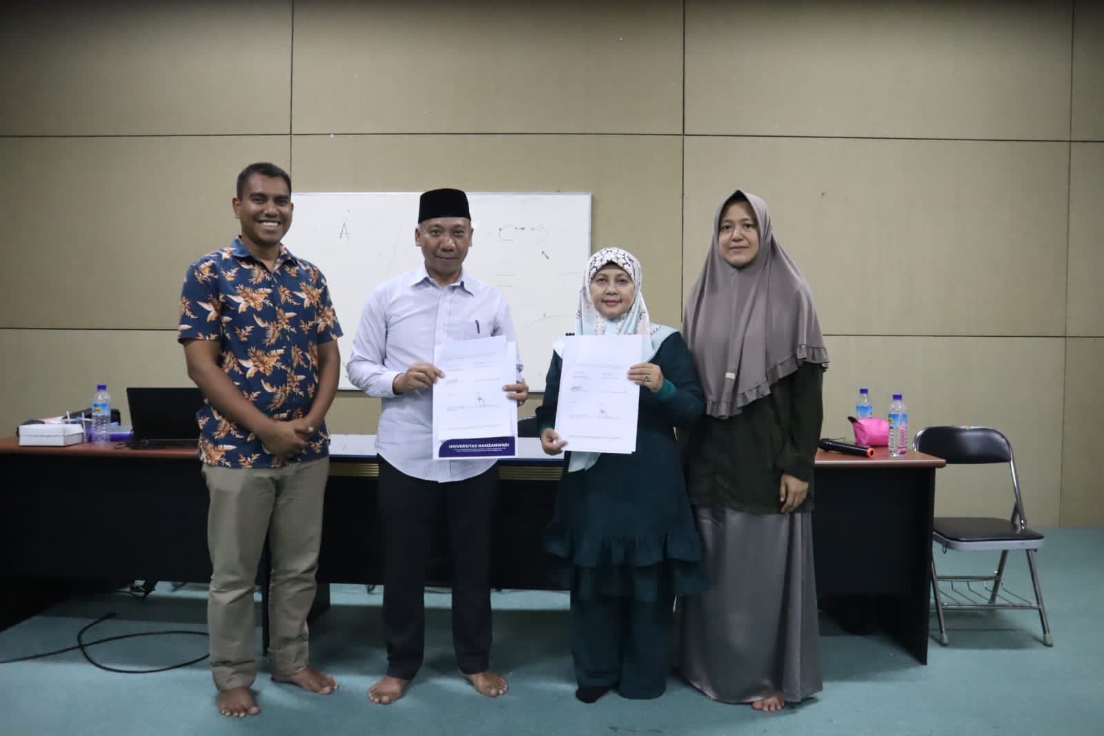 Hamzanwadi MoU dengan PEKA Malaysia sekaligus pelatihan CBT(cognition behaviour therapy)