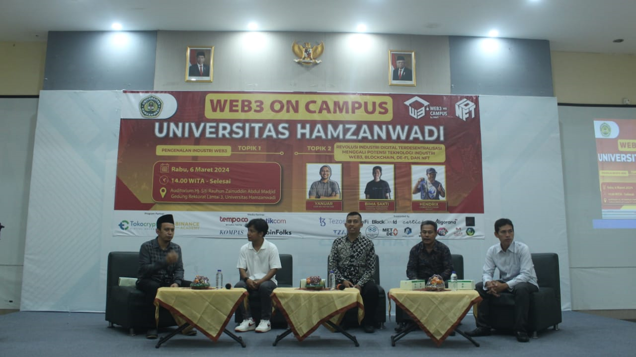 Universitas Hamzanwadi Bekerjasama dengan IDNFT Gelar Acara Inovatif  Web3 on Campus