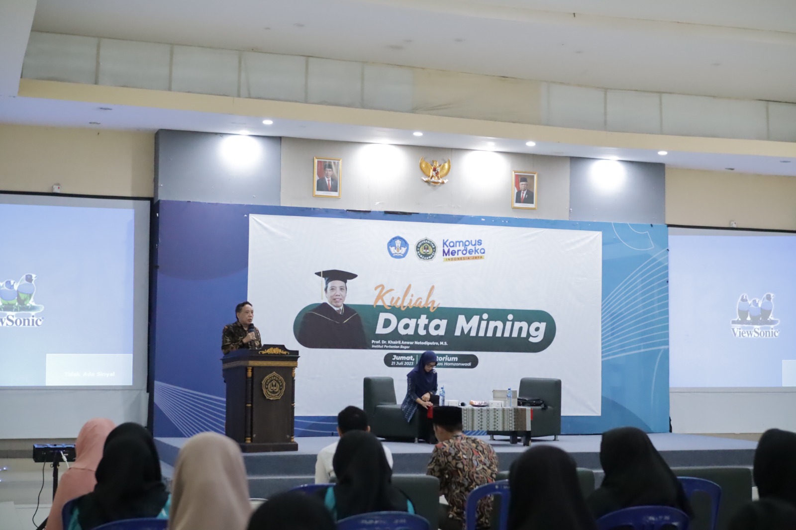 Bahas Data Mining, Prodi Statistika Universitas Hamzanwadi Gelar Kuliah Umum