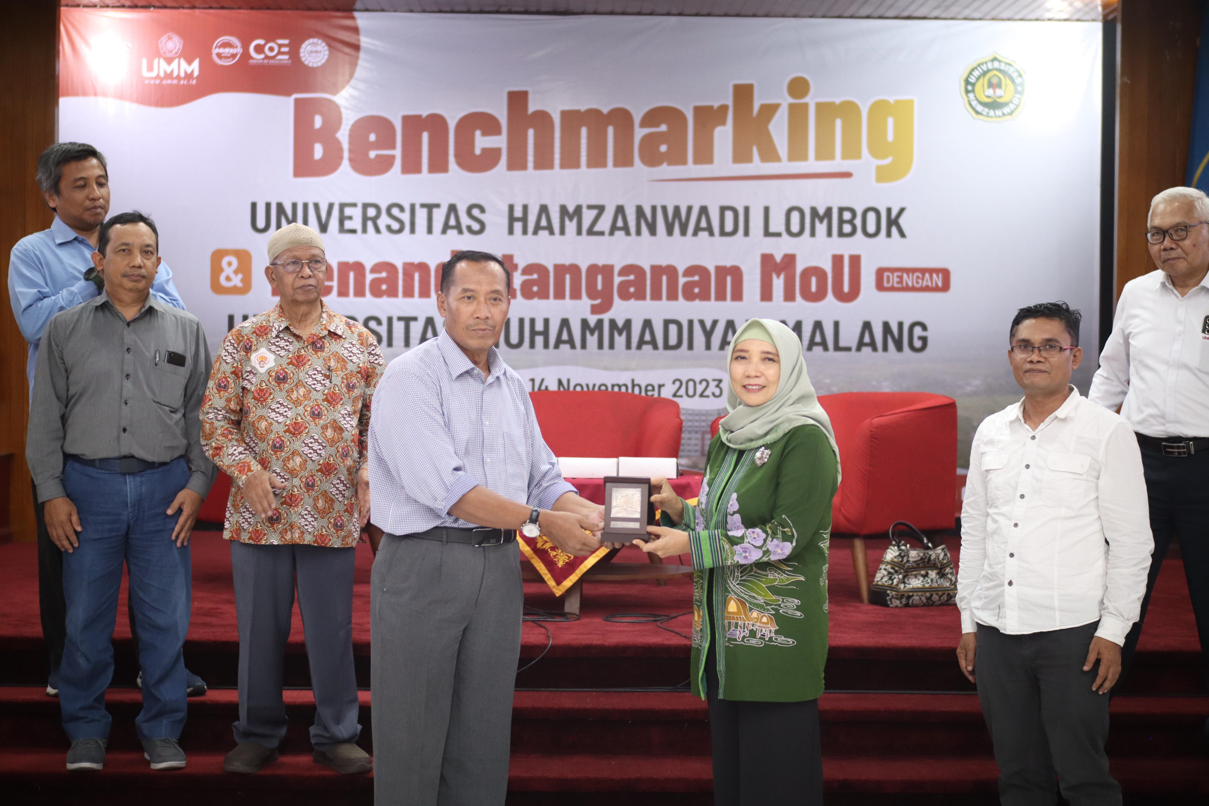 Benchmarking, Universitas Hamzanwadi Bersama UMM Tandatangani MoU