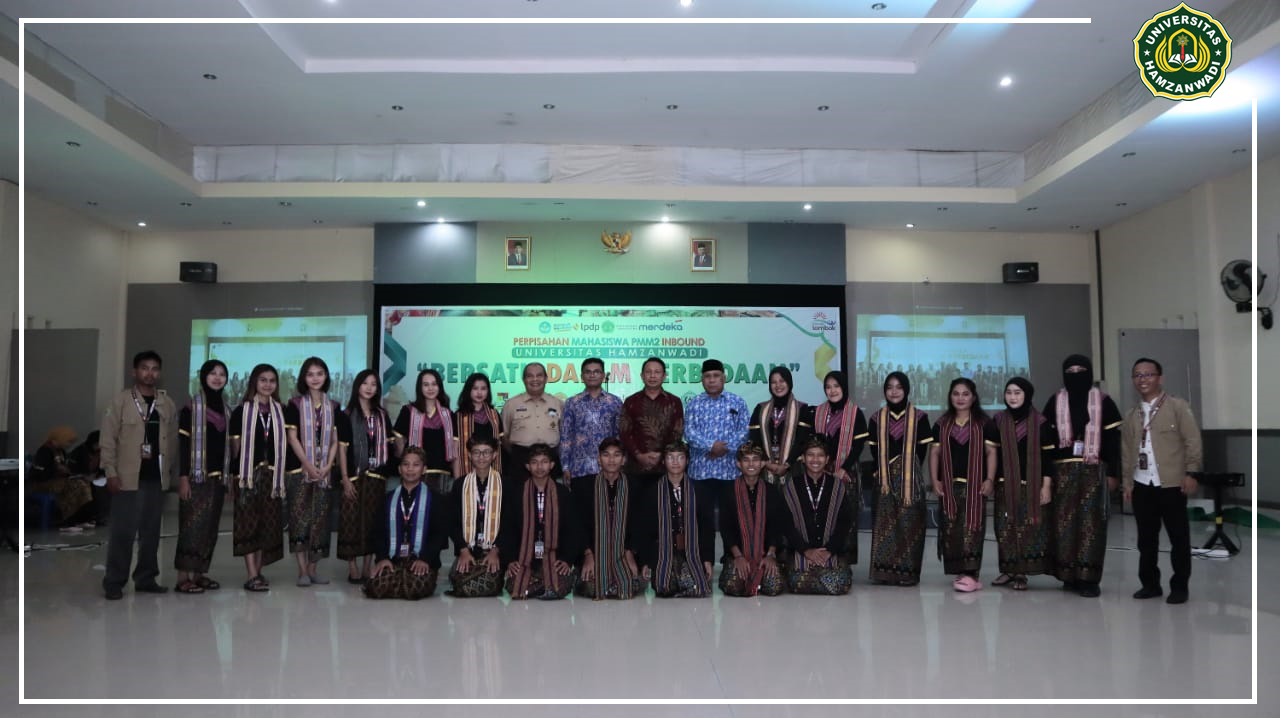 Perpisahan Peserta dari 11 Kampus Se Indonesia dalam Program Pertukaran Mahasiswa Merdeka (PMM2) Inbound Universitas Hamzanwadi.