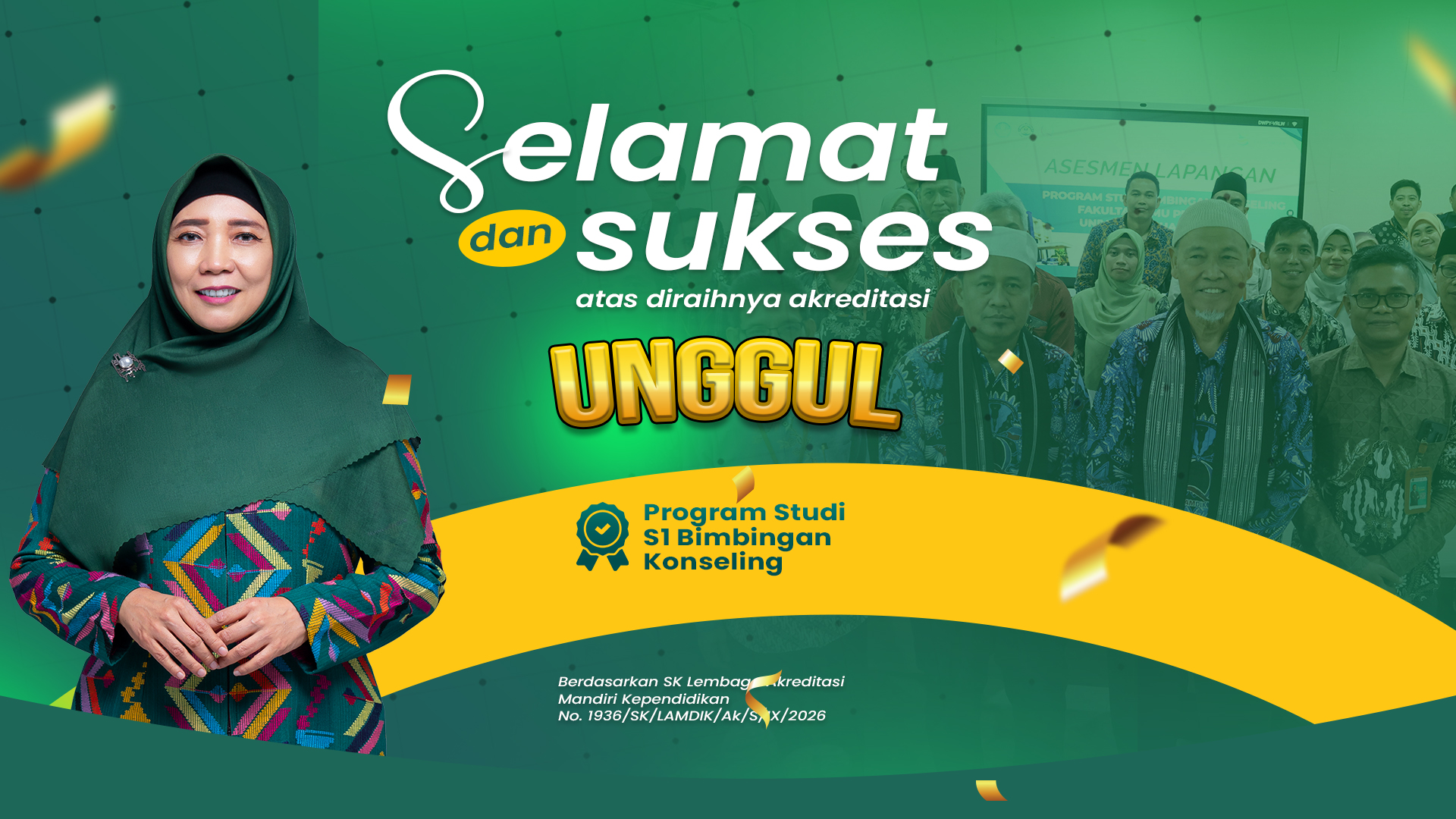 Prodi S1 Bimbingan Konseling Universitas Hamzanwadi Raih Akreditasi Unggul