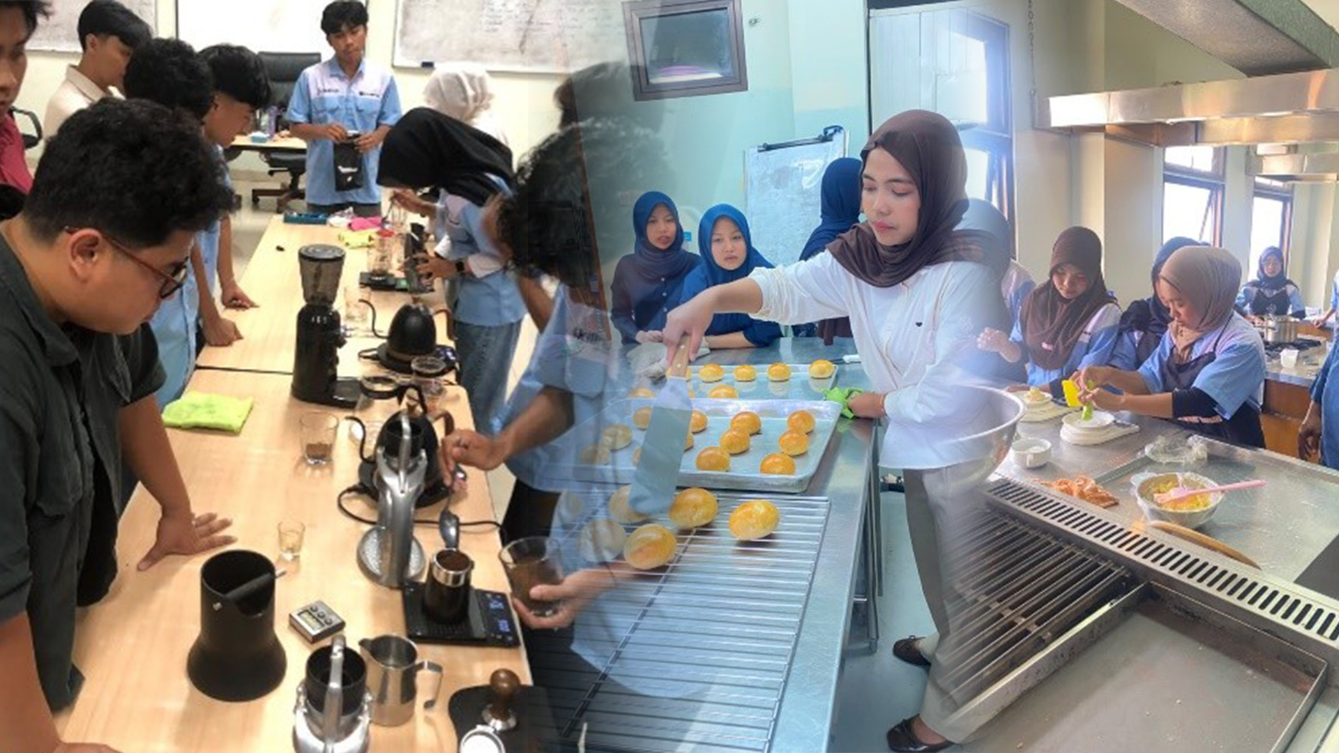 BEM Universitas Hamzanwadi Kolaborasi Dengan BLK Lenek Bekali Mahasiswa dengan Keterampilan Barista, Bakery, dan Pastry.